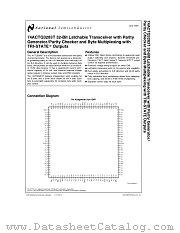 74ACTQ3283T datasheet pdf National Semiconductor