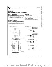 DS36954 datasheet pdf National Semiconductor