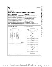 DS14C241 datasheet pdf National Semiconductor