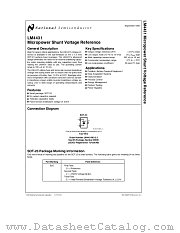 LM4431 datasheet pdf National Semiconductor