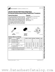 NDS7002A datasheet pdf National Semiconductor