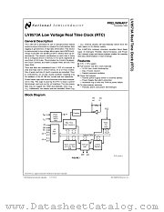 LV8573A datasheet pdf National Semiconductor