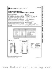 74VHCT573 datasheet pdf National Semiconductor