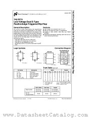 74LVX74 datasheet pdf National Semiconductor