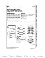 54FCT2245T datasheet pdf National Semiconductor