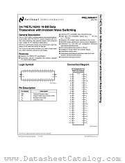 74ETL16245 datasheet pdf National Semiconductor