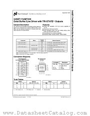 54ABT240 datasheet pdf National Semiconductor
