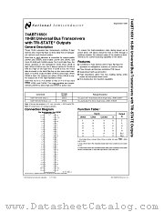74ABT16501 datasheet pdf National Semiconductor