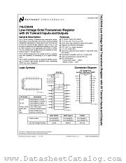 74LCX646 datasheet pdf National Semiconductor