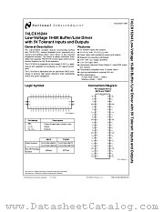 74LCX16244 datasheet pdf National Semiconductor