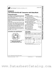 DS36C279 datasheet pdf National Semiconductor