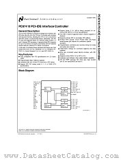 PC87410 datasheet pdf National Semiconductor
