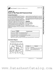 74VHC112 datasheet pdf National Semiconductor