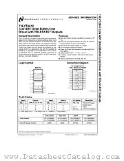 LVT2240 datasheet pdf National Semiconductor