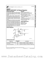 LM2587 datasheet pdf National Semiconductor