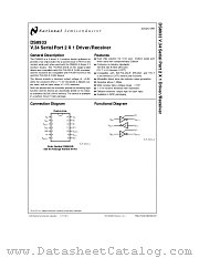 DS8933 datasheet pdf National Semiconductor