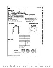74LCX125 datasheet pdf National Semiconductor