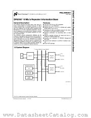 DP83957 datasheet pdf National Semiconductor