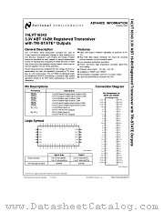 74LVT16543 datasheet pdf National Semiconductor