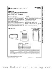 74LVT573 datasheet pdf National Semiconductor