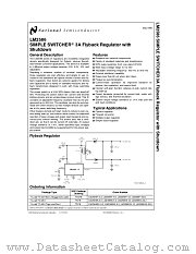 LM2586 datasheet pdf National Semiconductor