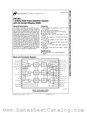 LM1282 datasheet pdf National Semiconductor