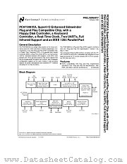 PC87308 datasheet pdf National Semiconductor