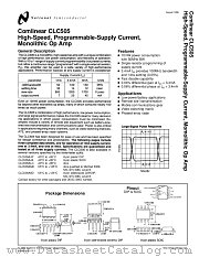 CLC505 datasheet pdf National Semiconductor