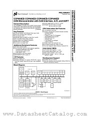 COP689EB datasheet pdf National Semiconductor