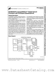 NSAM266SP datasheet pdf National Semiconductor