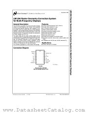 1296 datasheet pdf National Semiconductor