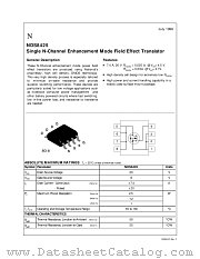 NDS8425 datasheet pdf National Semiconductor