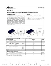 NDT451N datasheet pdf National Semiconductor