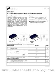 NDT456P datasheet pdf National Semiconductor