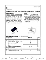 NDS356AP datasheet pdf National Semiconductor