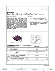 NDH8502P datasheet pdf National Semiconductor