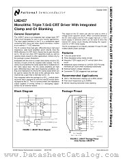 LM2457 datasheet pdf National Semiconductor