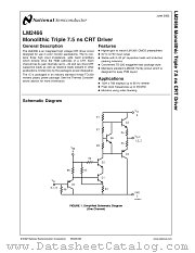 LM2466 datasheet pdf National Semiconductor