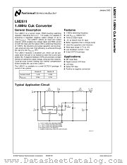 LM2611 datasheet pdf National Semiconductor