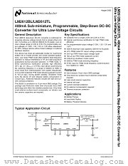 LM2612TL datasheet pdf National Semiconductor