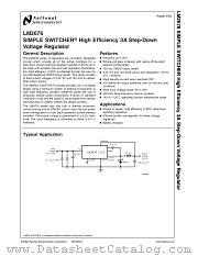 LM2676 datasheet pdf National Semiconductor