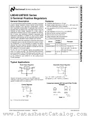 LM78XX datasheet pdf National Semiconductor
