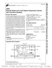 LM82 datasheet pdf National Semiconductor
