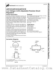 LMV431 datasheet pdf National Semiconductor