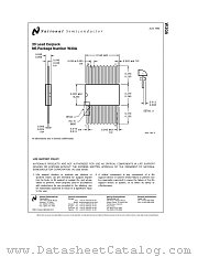 W20A datasheet pdf National Semiconductor