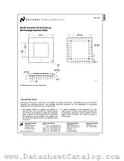 U68C datasheet pdf National Semiconductor