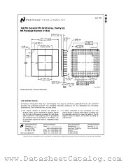U144A datasheet pdf National Semiconductor
