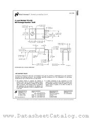 T02D datasheet pdf National Semiconductor