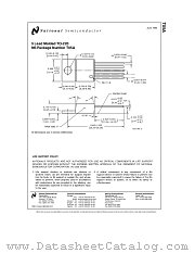 T05A datasheet pdf National Semiconductor