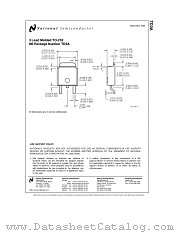 TD3A datasheet pdf National Semiconductor